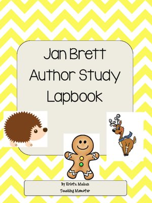 cover image of Jan Brett Lapbook Author Study